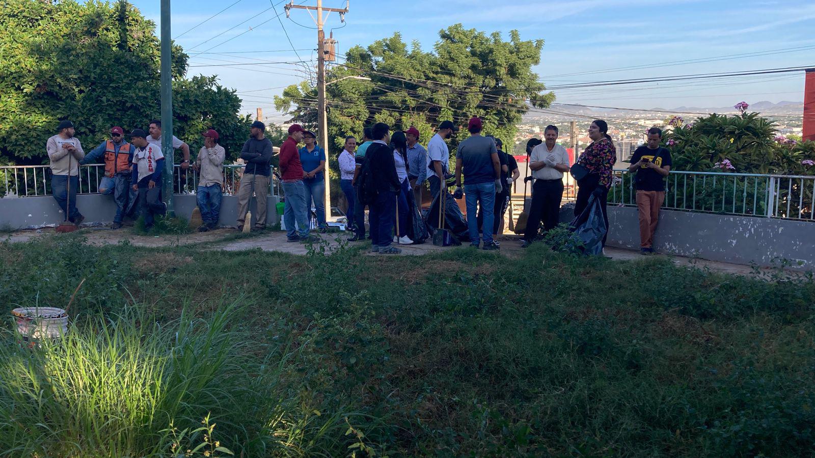 $!Programa ‘Mazatlán te quiero limpio’ llega a Parque Lomas del Ébano y Gobierno buscará el rescate del espacio