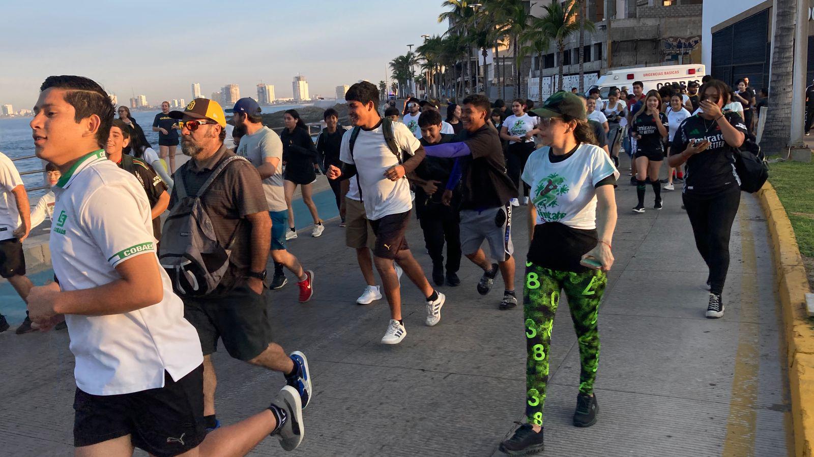 $!‘Píntate de Verde’ reúne a más de 5 mil participantes en Mazatlán