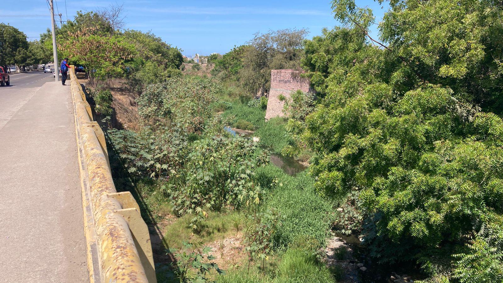 $!Basura y maleza persisten en arroyos de Mazatlán previo a la temporada de lluvias