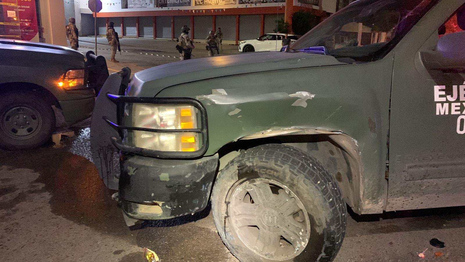 $!Accidente vial deja cinco militares heridos y otro lesionado, en Culiacán
