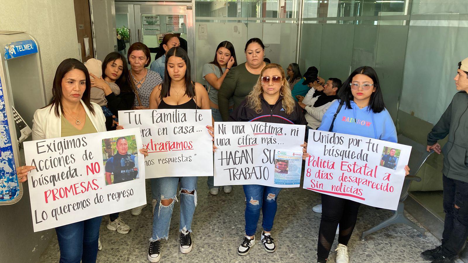 $!Hay un policía estatal desaparecido en Mazatlán; familiares denuncian lenta atención por parte de Fiscalía