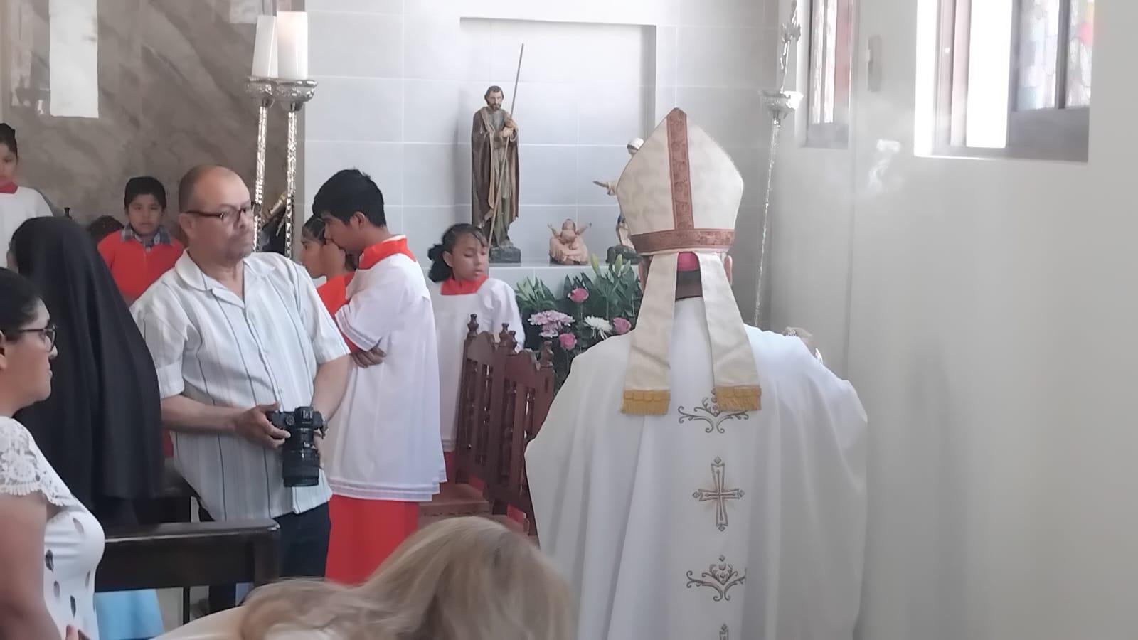 $!Consagran Capilla de Misioneras de Cristo Niño, en la Ciudad de los Niños de Mazatlán