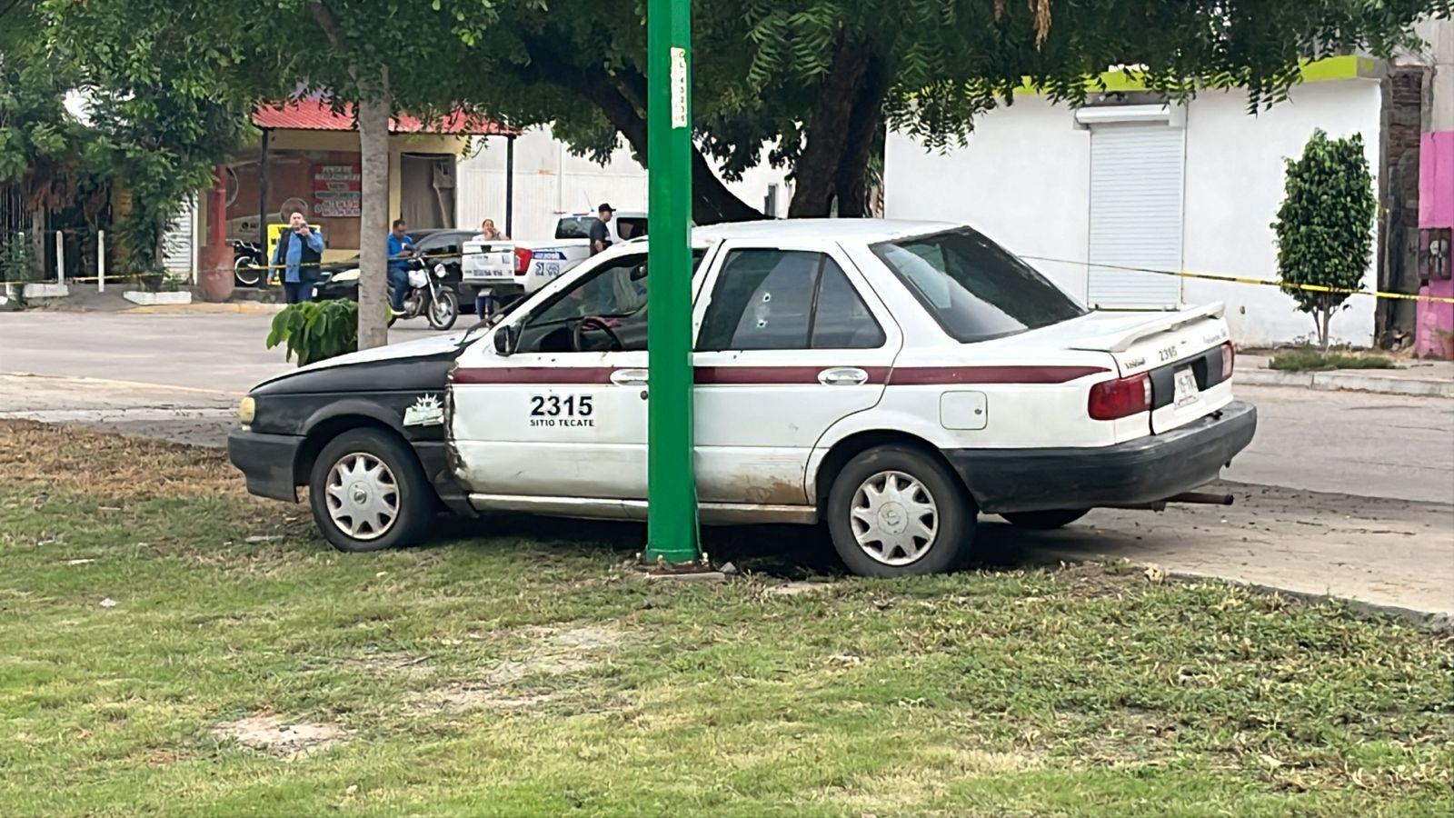 $!Taxista es asesinado a balazos en bulevar Agricultores de Culiacán