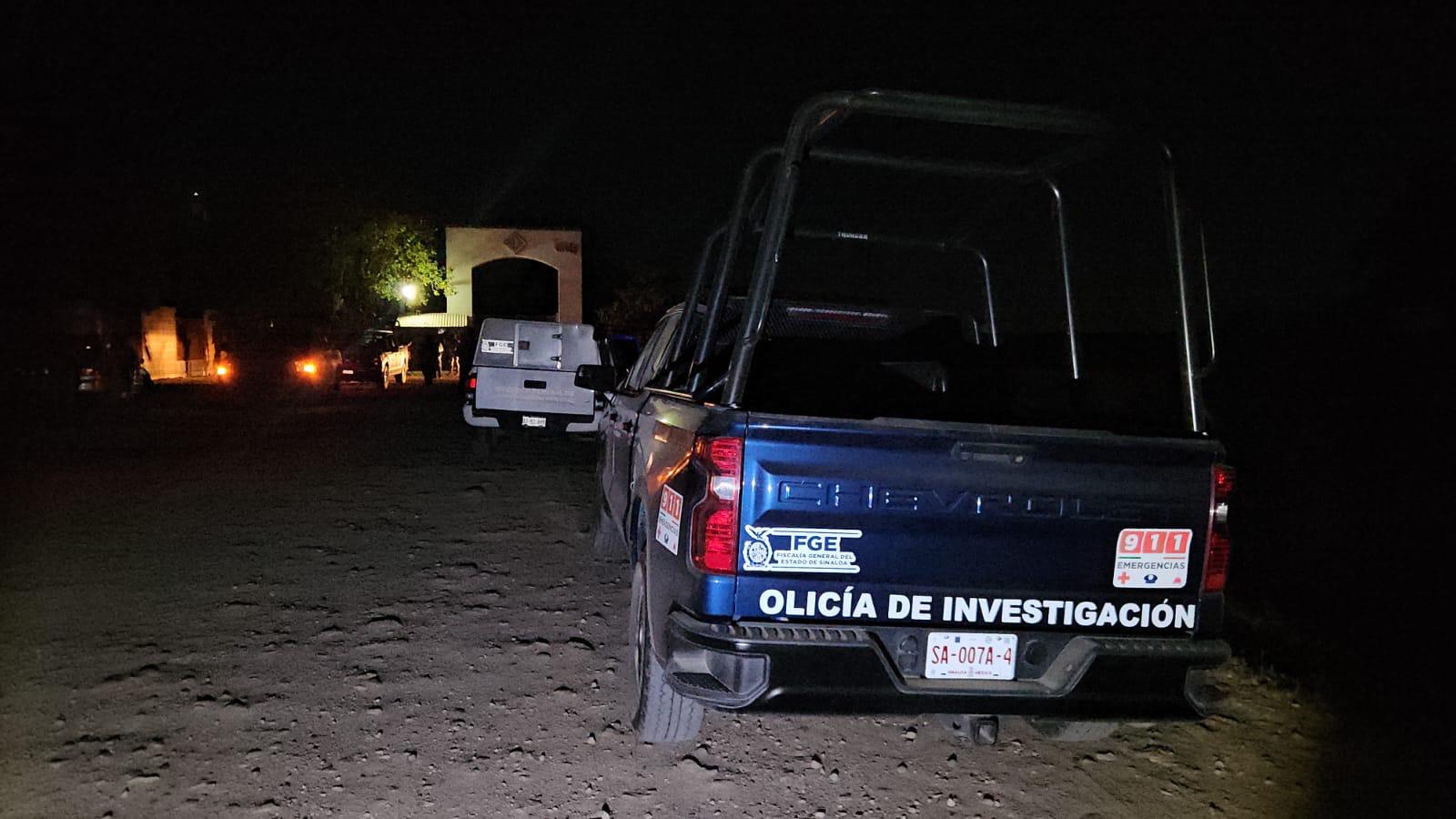 $!Hallan a 3 hombres asesinados a balazos en Campo Santa Cecilia, en Villa Juárez