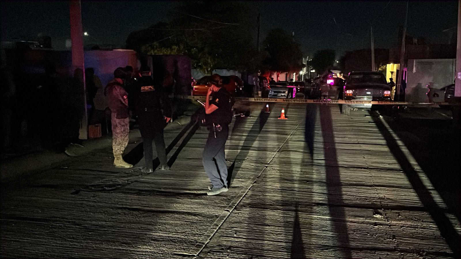 $!A balazos asesinan a un hombre en el fraccionamiento Vinoramas, en Culiacán