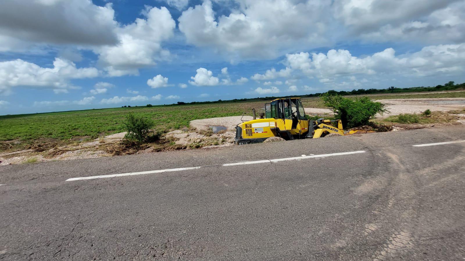 $!Destrozada la maxipista Culiacán-Mazatlán tras el paso de ‘Nora’