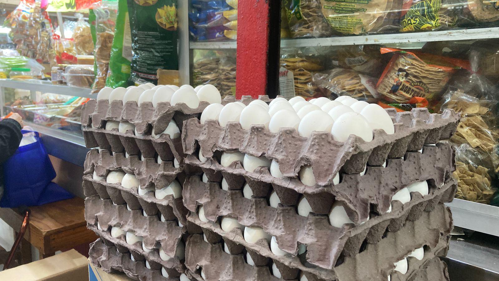 $!Reportan comerciantes de Mazatlán que no hay escasez de huevo