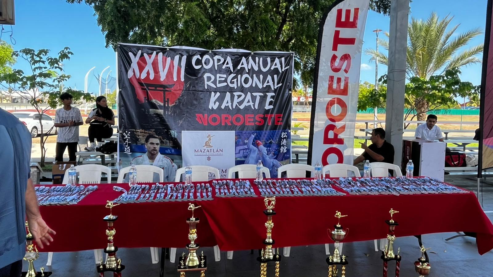 $!La Copa Karate Noroeste está lista para levantar en minutos el telón en Mazatlán