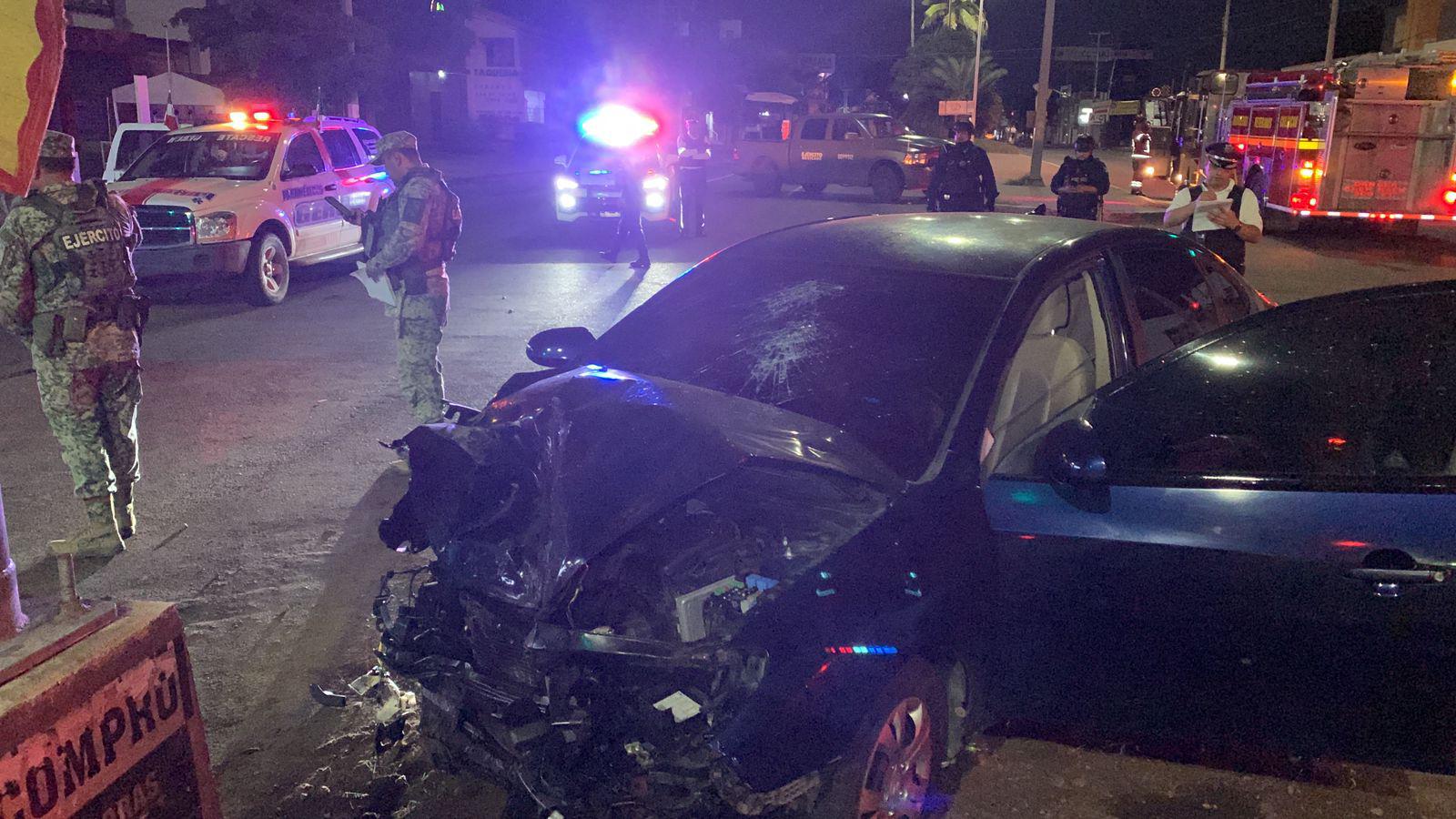 $!Accidente vial deja cinco militares heridos y otro lesionado, en Culiacán