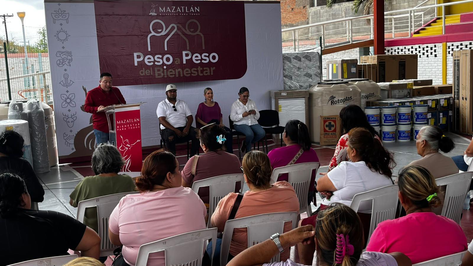 $!Lleva Mazatlán apoyos del programa Peso a Peso a 14 comunidades rurales