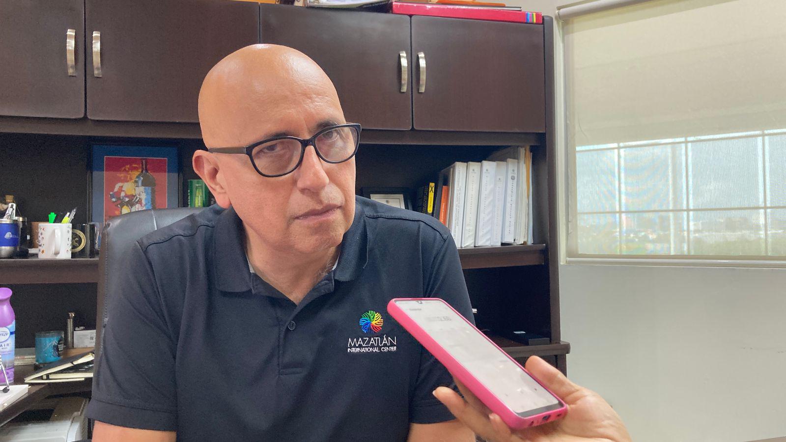 $!José Alberto Ureña, director del Mazatlán International Center.