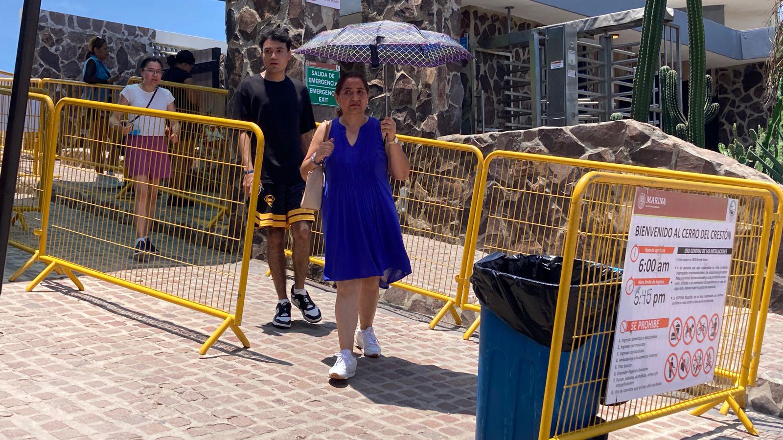 $!Crece afluencia de visitantes en el Faro de Mazatlán y se refuerzan previsiones ante altas temperaturas