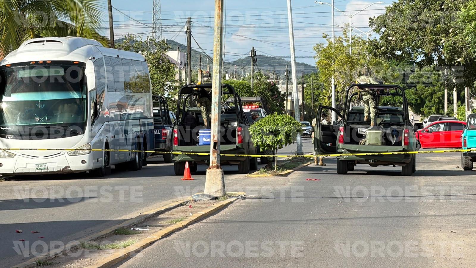 $!Asesinan a balazos a una mujer en el fraccionamiento San Joaquín, en Mazatlán