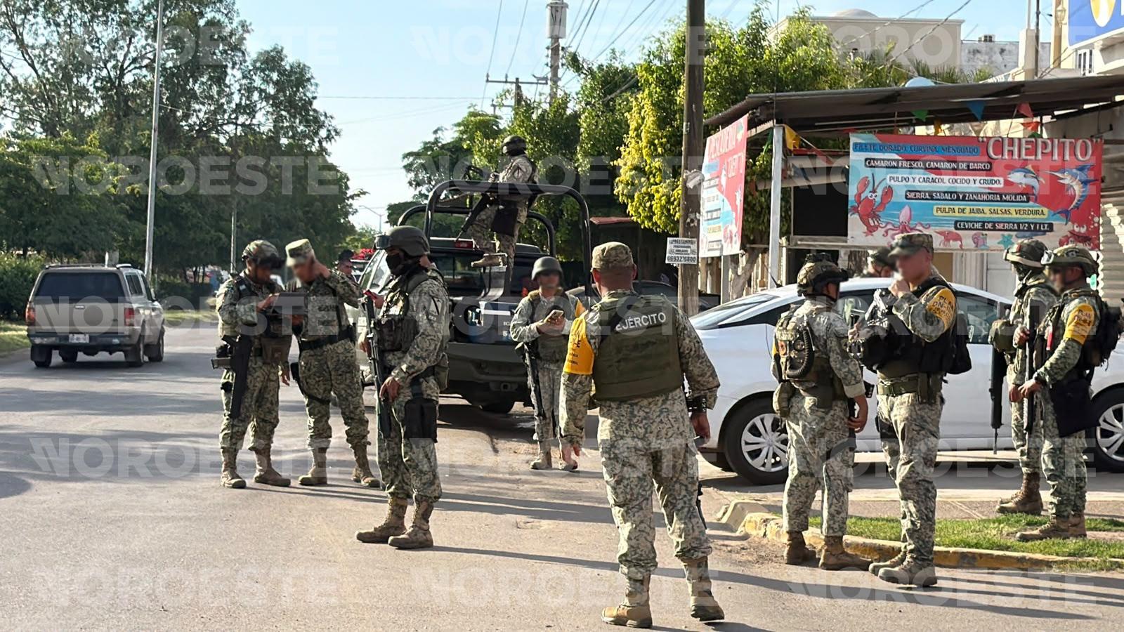 $!Asesinan a balazos a una mujer en el fraccionamiento San Joaquín, en Mazatlán
