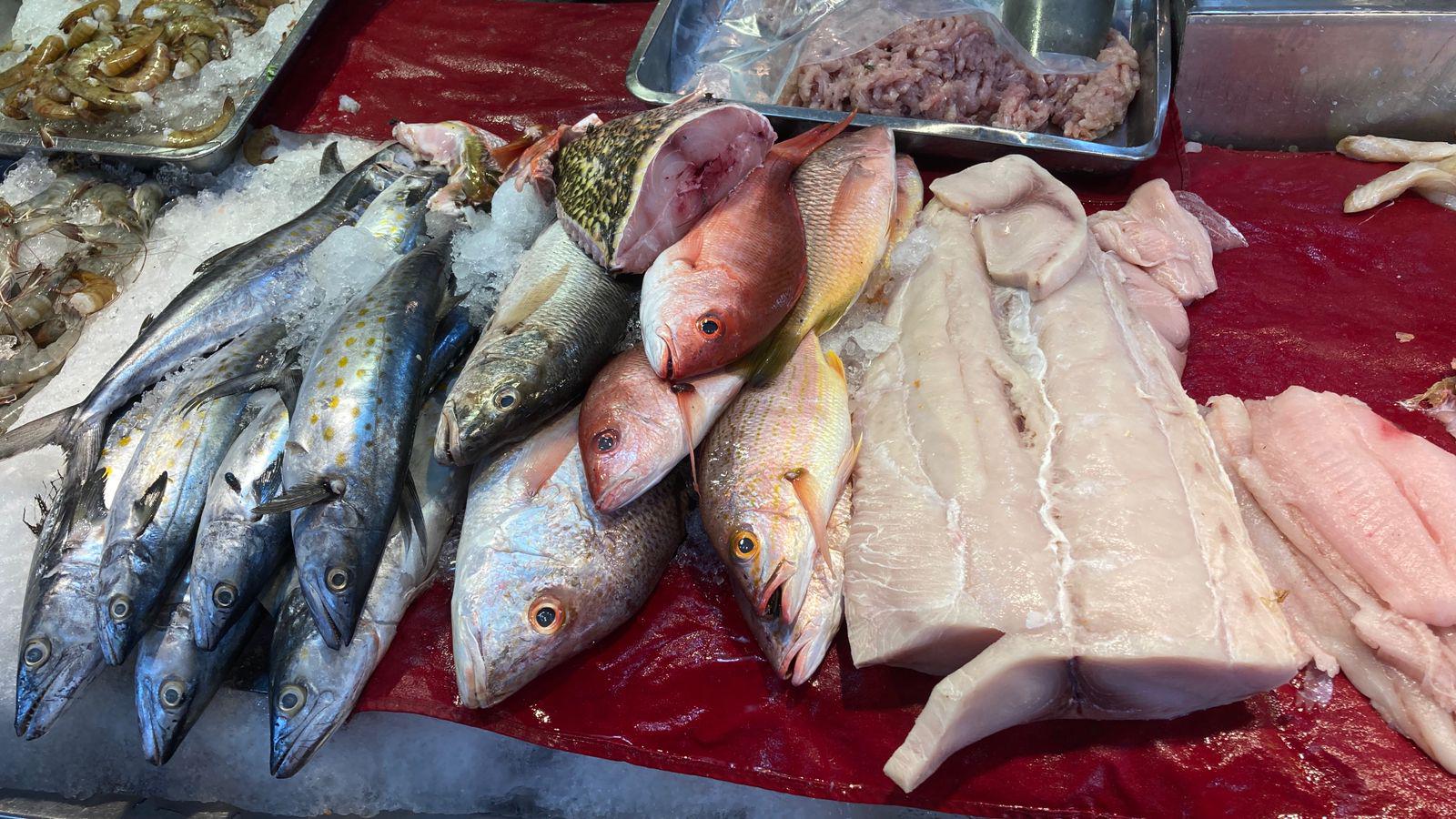 $!Esperan pescaderías en Mazatlán que repunte la venta durante la temporada decembrina