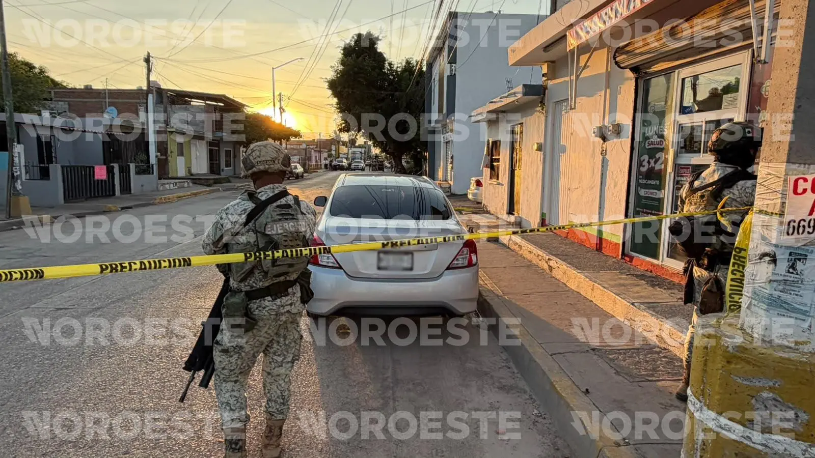 $!Matan a un hombre a balazos y lesionan a una mujer, en la colonia Francisco I. Madero, en Mazatlán