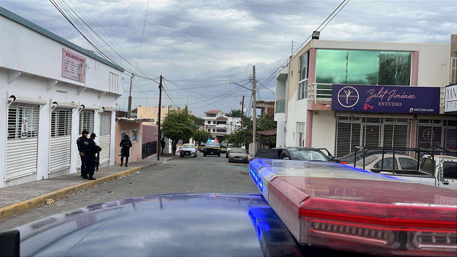 $!Balean dos inmuebles de la colonia Benito Juárez, en Culiacán