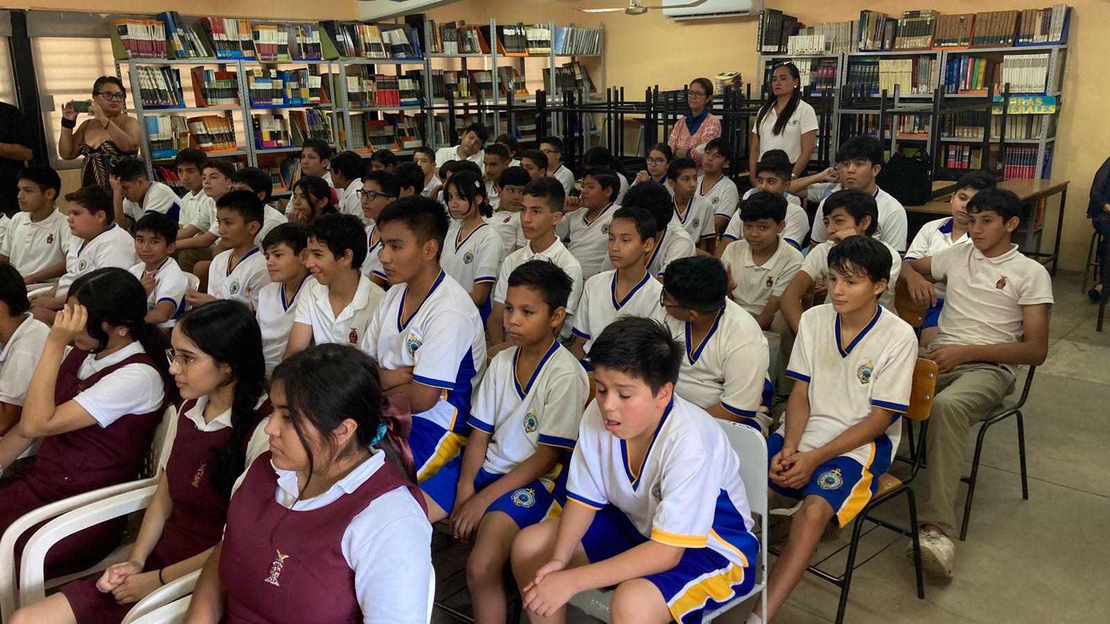 $!Se suma Secundaria Genaro Estrada a la Jornada Nacional por la Paz y contra las adicciones