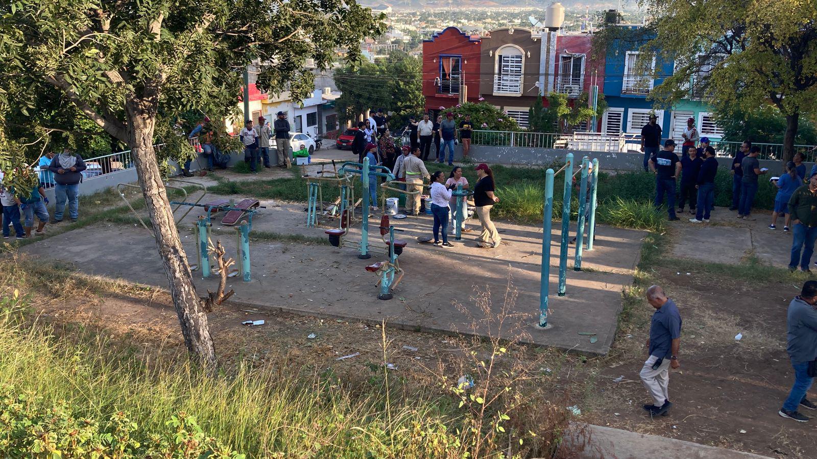 $!Programa ‘Mazatlán te quiero limpio’ llega a Parque Lomas del Ébano y Gobierno buscará el rescate del espacio