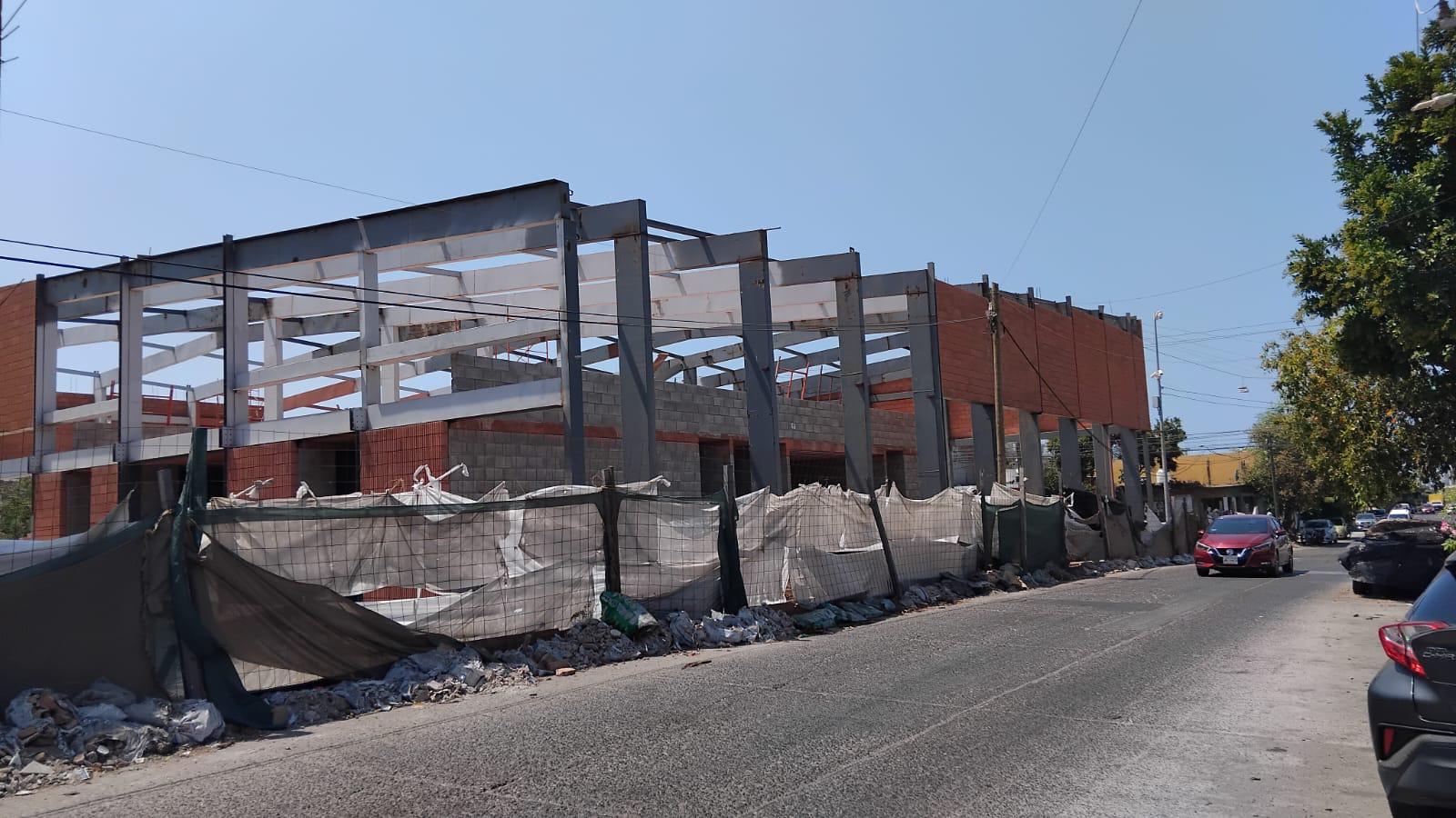 $!Retomarán obra del complejo deportivo Marco Verde en Mazatlán tras meses de pausa