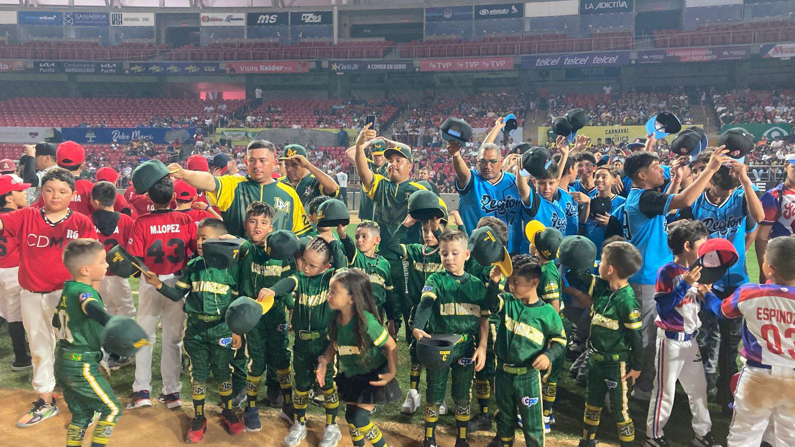 $!Arranca en Mazatlán el Torneo Nacional de Beisbol de Regiones Infantil Mayor y Escuelita