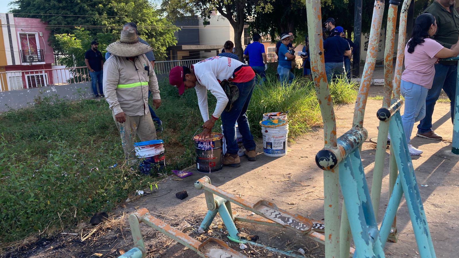 $!Programa ‘Mazatlán te quiero limpio’ llega a Parque Lomas del Ébano y Gobierno buscará el rescate del espacio