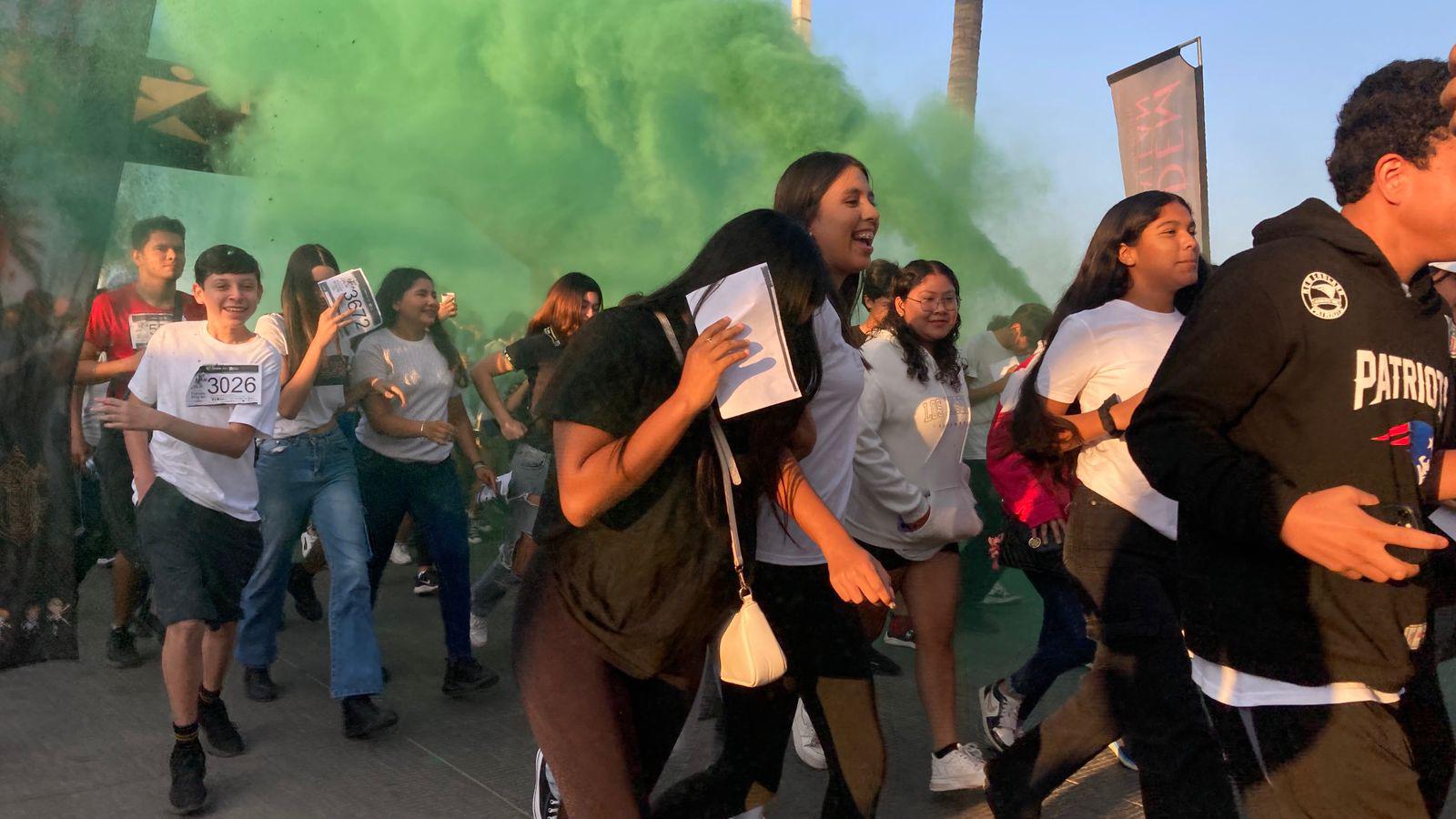 $!‘Píntate de Verde’ reúne a más de 5 mil participantes en Mazatlán