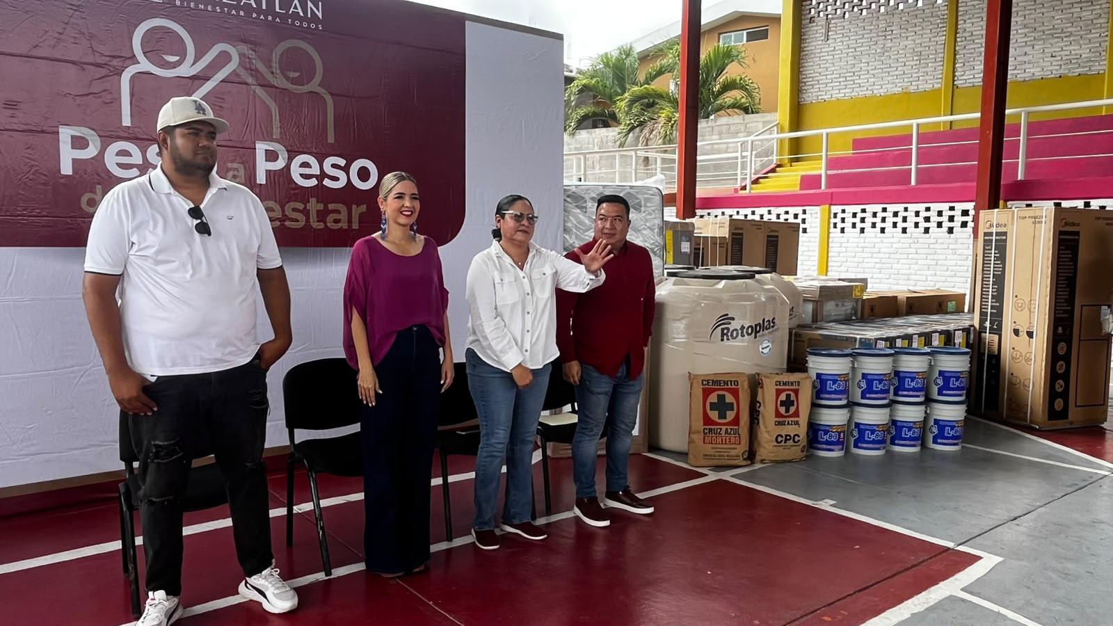 $!Lleva Mazatlán apoyos del programa Peso a Peso a 14 comunidades rurales