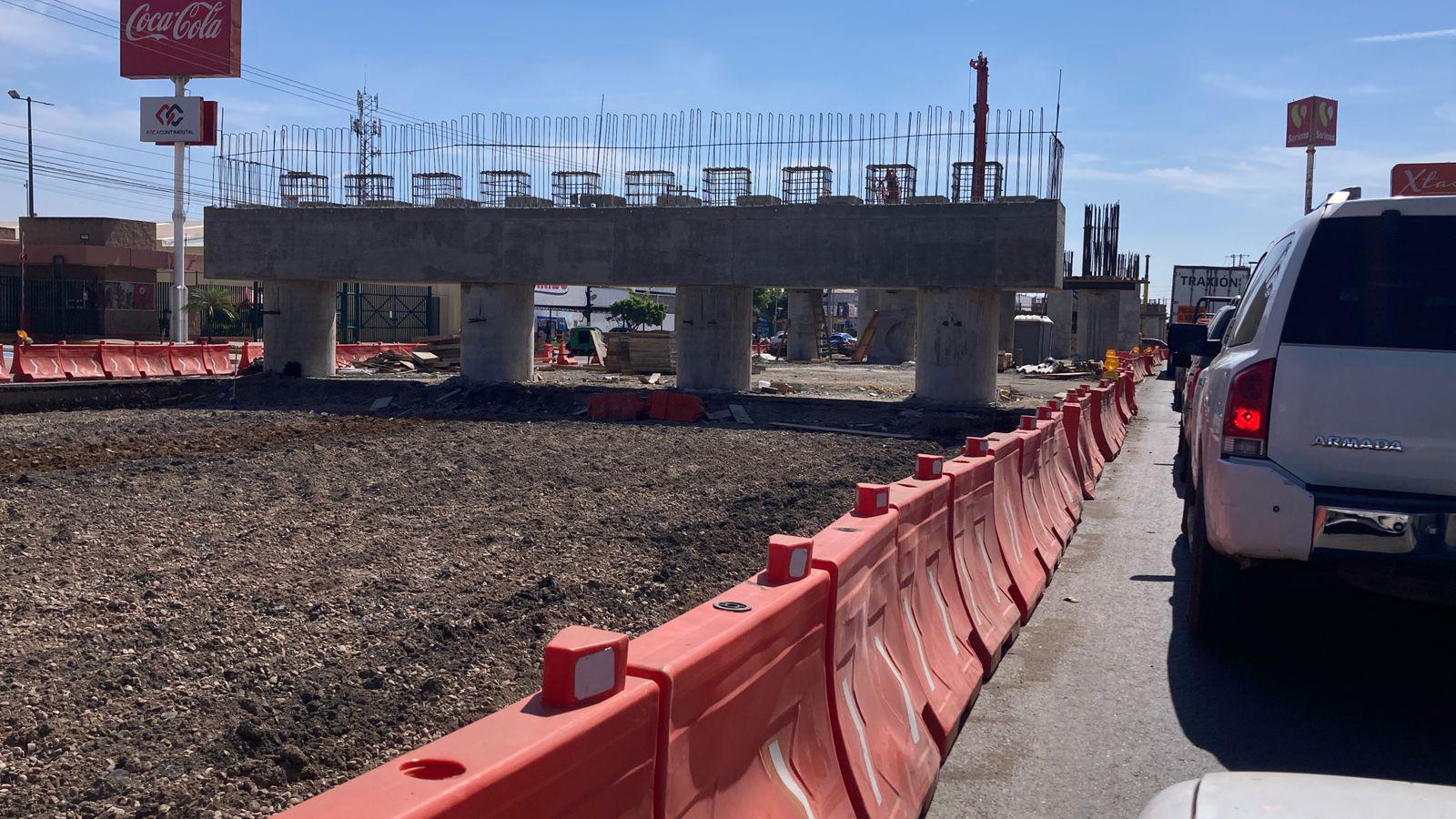 $!Tras casi 70 días de su inicio, obra del paso superior vehicular México 15 y Pérez Escobosa muestra gran avance