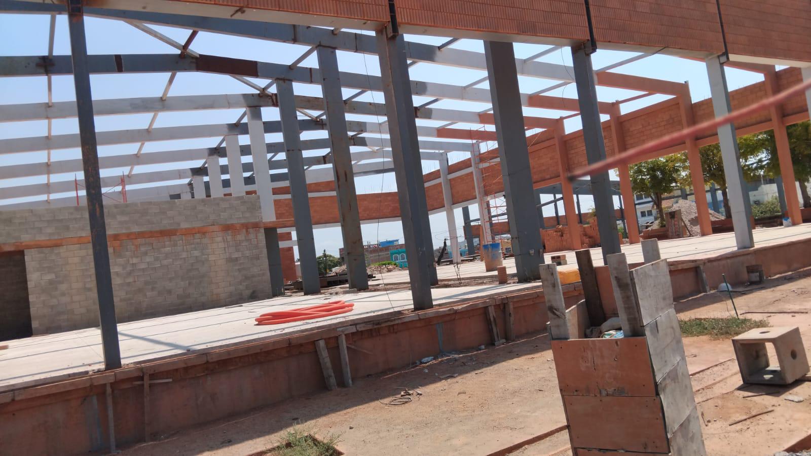 $!Retomarán obra del complejo deportivo Marco Verde en Mazatlán tras meses de pausa