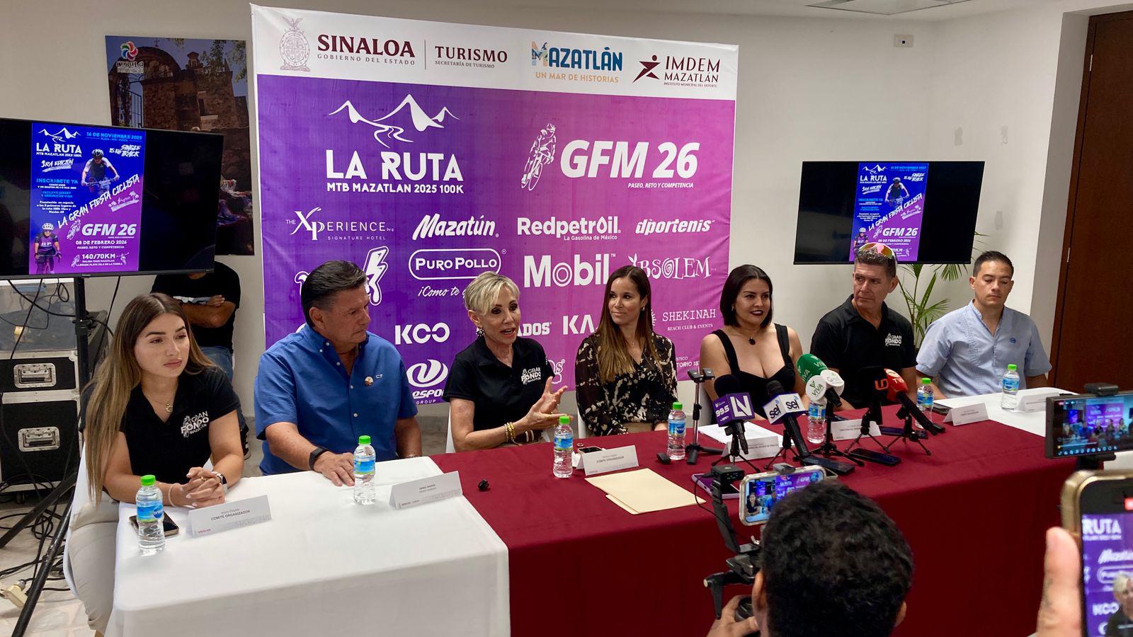 $!Mazatlán será sede de La Ruta Mazatlán 2025, y de la edición 14 del Gran Fondo Mazatlán