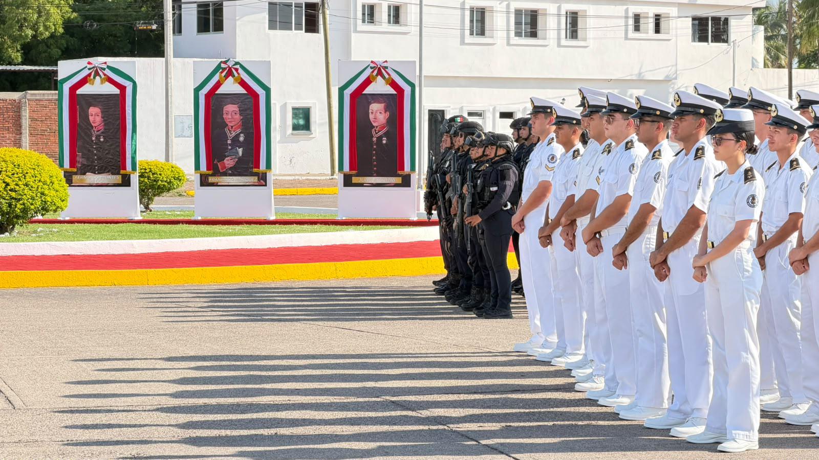 $!Conmemoran en Mazatlán 179 años de la Gesta Heroica de los Niños Héroes