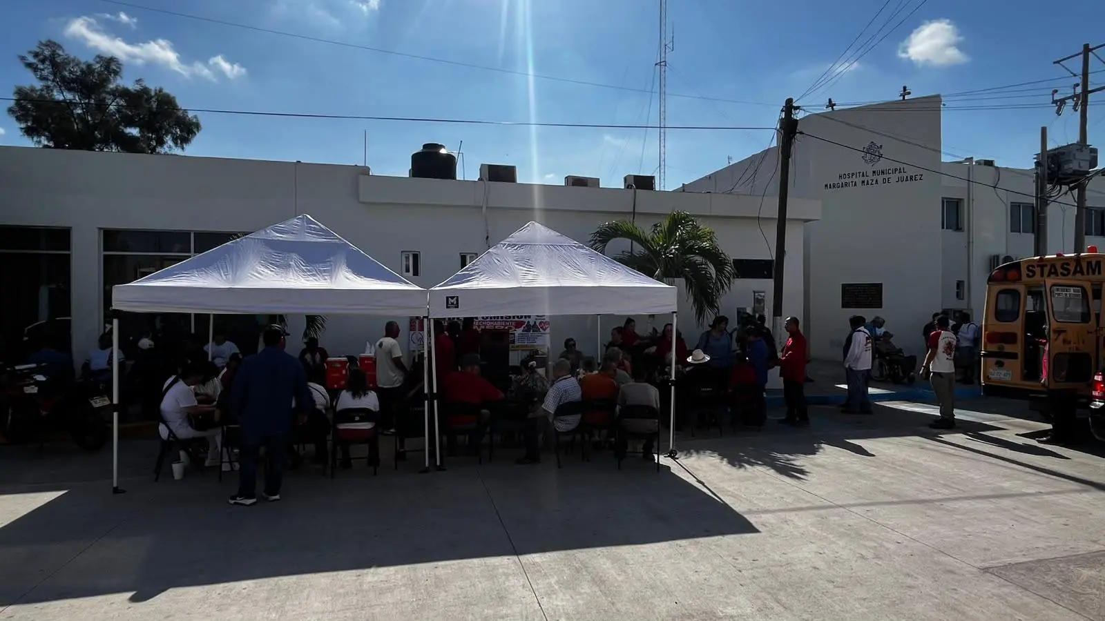 $!Exigen trabajadores del Ayuntamiento medicamentos y atención médica