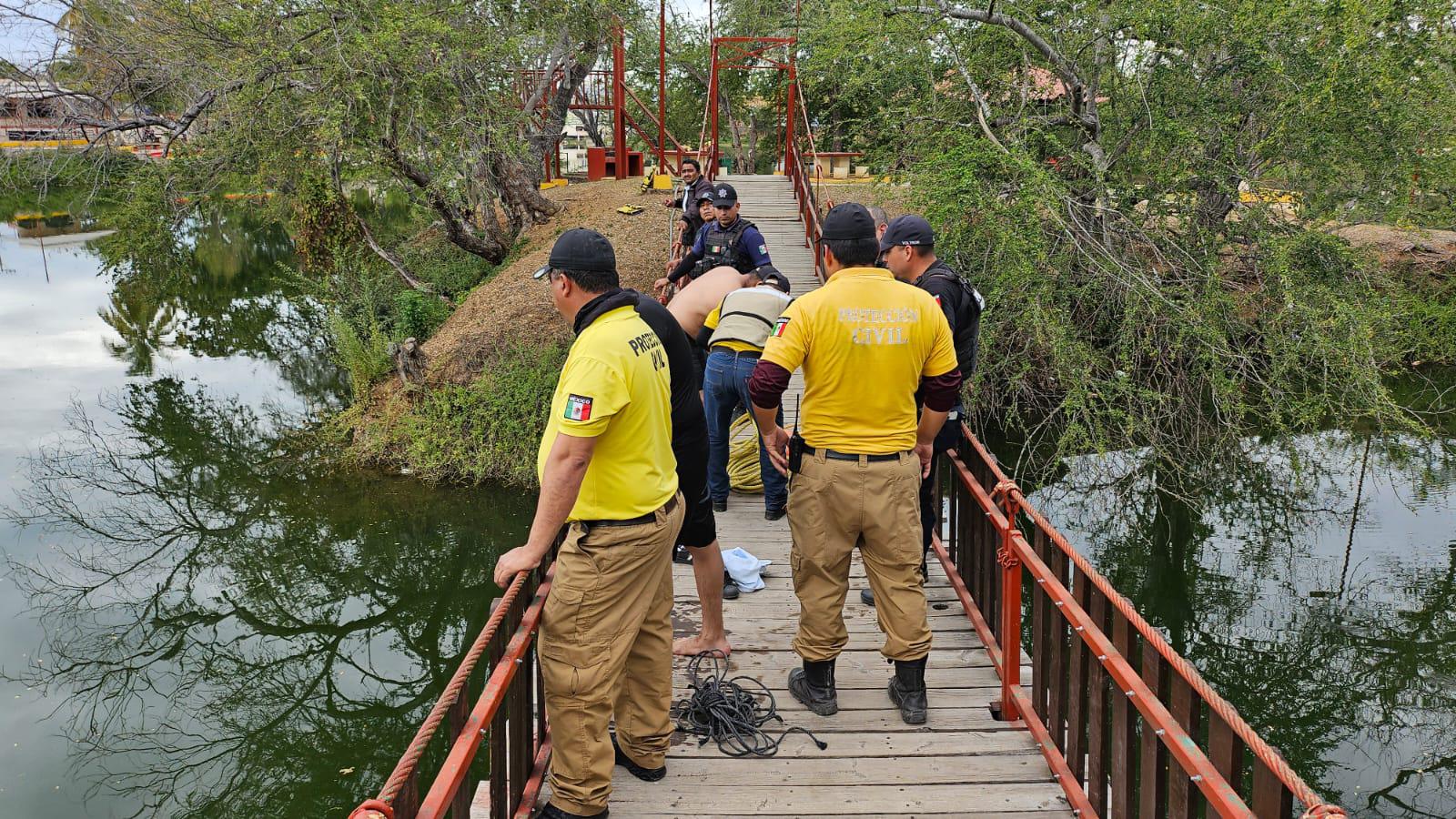 $!Menor desaparece en Laguna del Iguanero luego de llegar con sus amigos a refrescarse