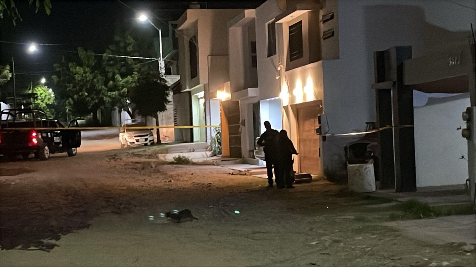 $!Atacan a balazos una vivienda en la Colonia Agustina Ramírez, en Culiacán; un hombre resulta herido