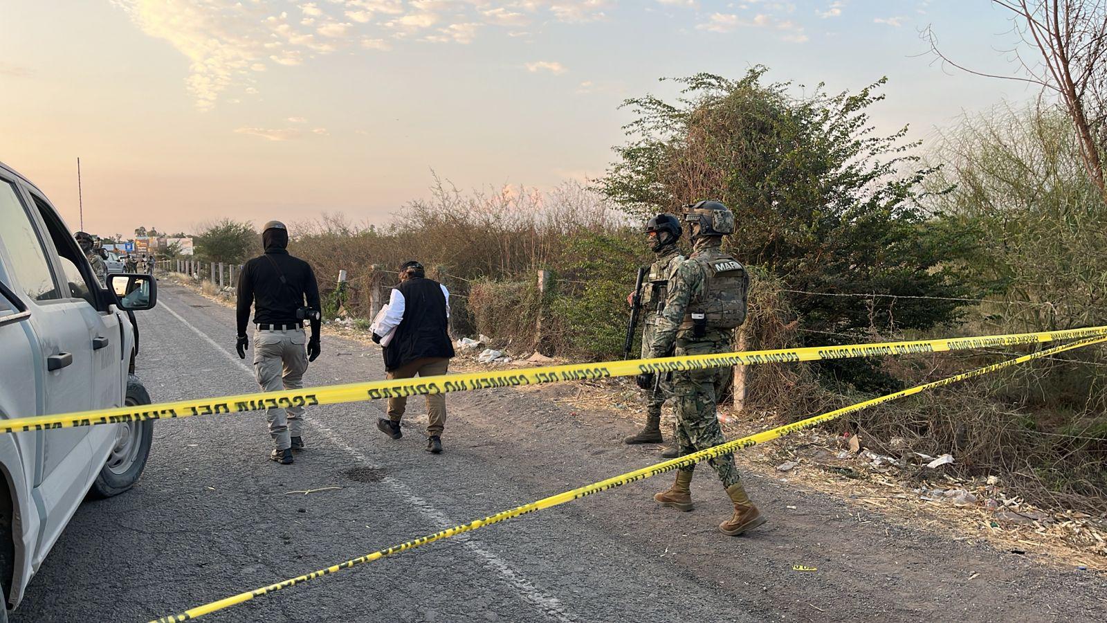 $!Hallan un hombre atado de las manos y con huellas de violencia en carretera del Campo El Diez, en Culiacán