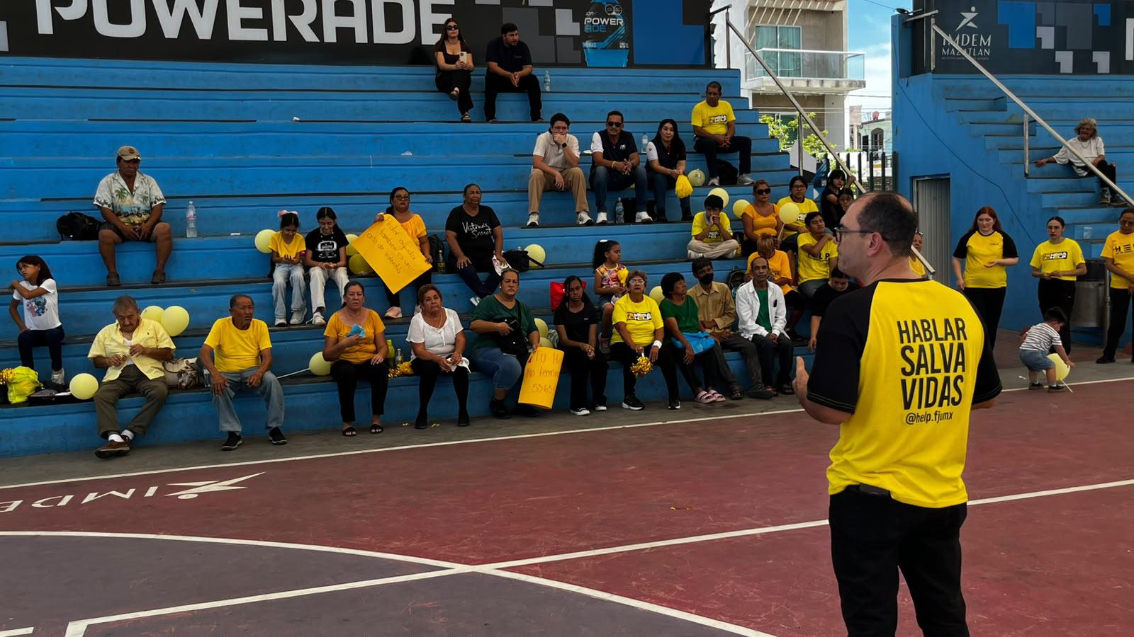 $!Llevan mensaje de apoyo y esperanza a personas que enfrentan depresión