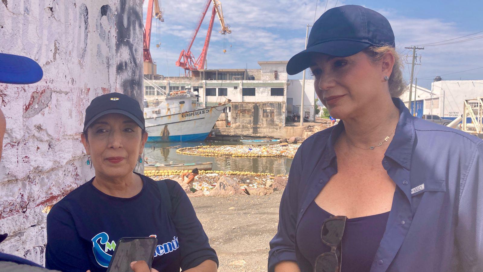 $!Recolectan más de 12 toneladas de basura de la biobarda del puente Juárez, en Mazatlán