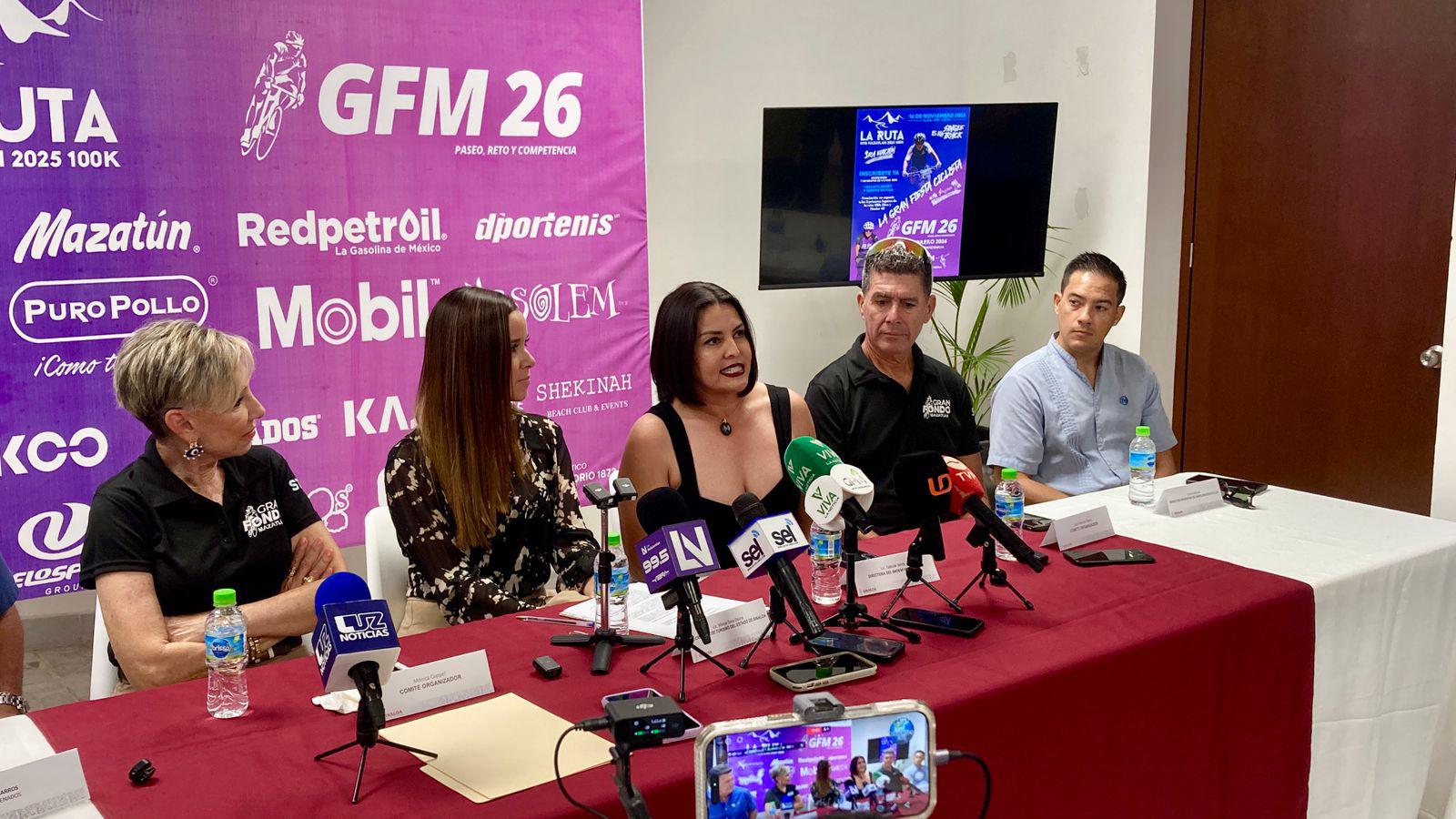 $!Mazatlán será sede de La Ruta Mazatlán 2025, y de la edición 14 del Gran Fondo Mazatlán