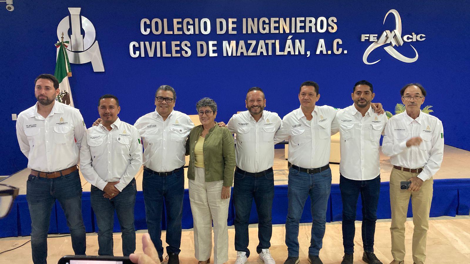 $!Alista Colegio de Ingenieros Civiles de Mazatlán festejos con 17 actividades en julio
