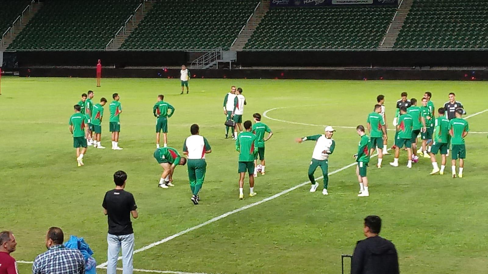 $!México se enfrenta a Argentina en Mazatlán, en duelo de preparación Sub 23