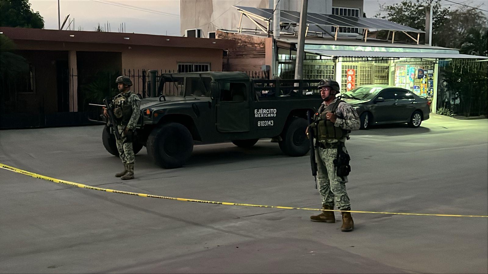 $!Ataque a balazos en la 21 de Marzo deja una persona herida, en Culiacán
