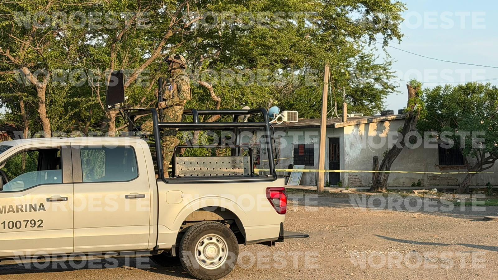 $!Balean a un hombre en la periferia de Villa Unión; lo trasladan grave a un hospital