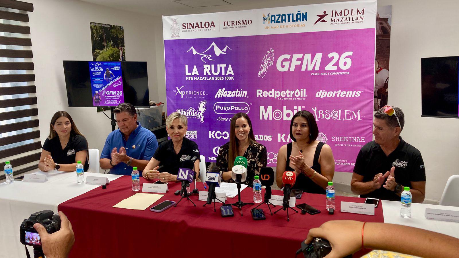 $!Mazatlán será sede de La Ruta Mazatlán 2025, y de la edición 14 del Gran Fondo Mazatlán