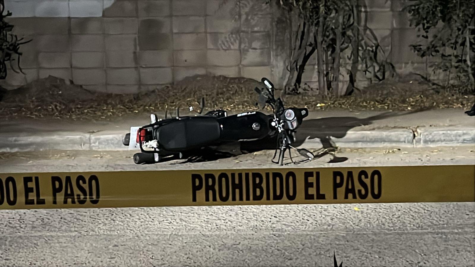 $!Asesinan a balazos a un motociclista en Rincón del Valle, en Culiacán
