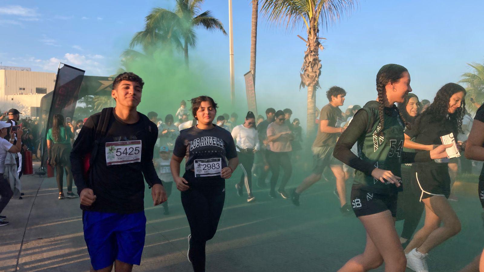 $!‘Píntate de Verde’ reúne a más de 5 mil participantes en Mazatlán