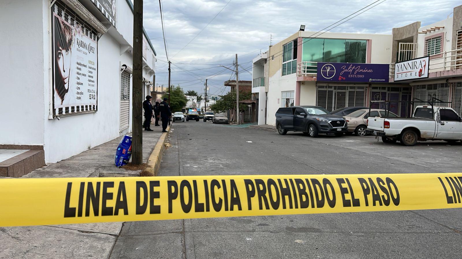 $!Balean dos inmuebles de la colonia Benito Juárez, en Culiacán