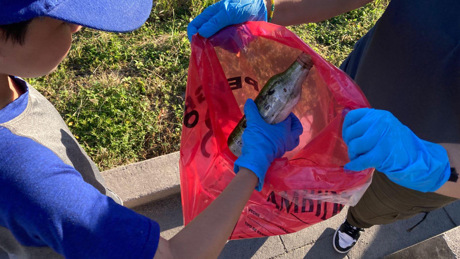 $!Realizan nueva limpieza en la Laguna del Camarón para librarla de residuos