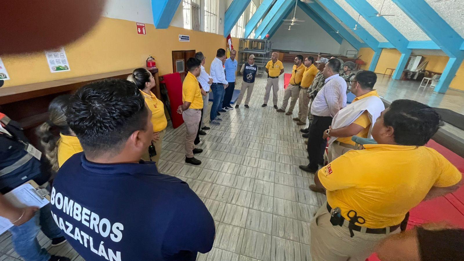 $!Por ciclón Alvin, se preparan autoridades ante posibles lluvias el fin de semana en Mazatlán