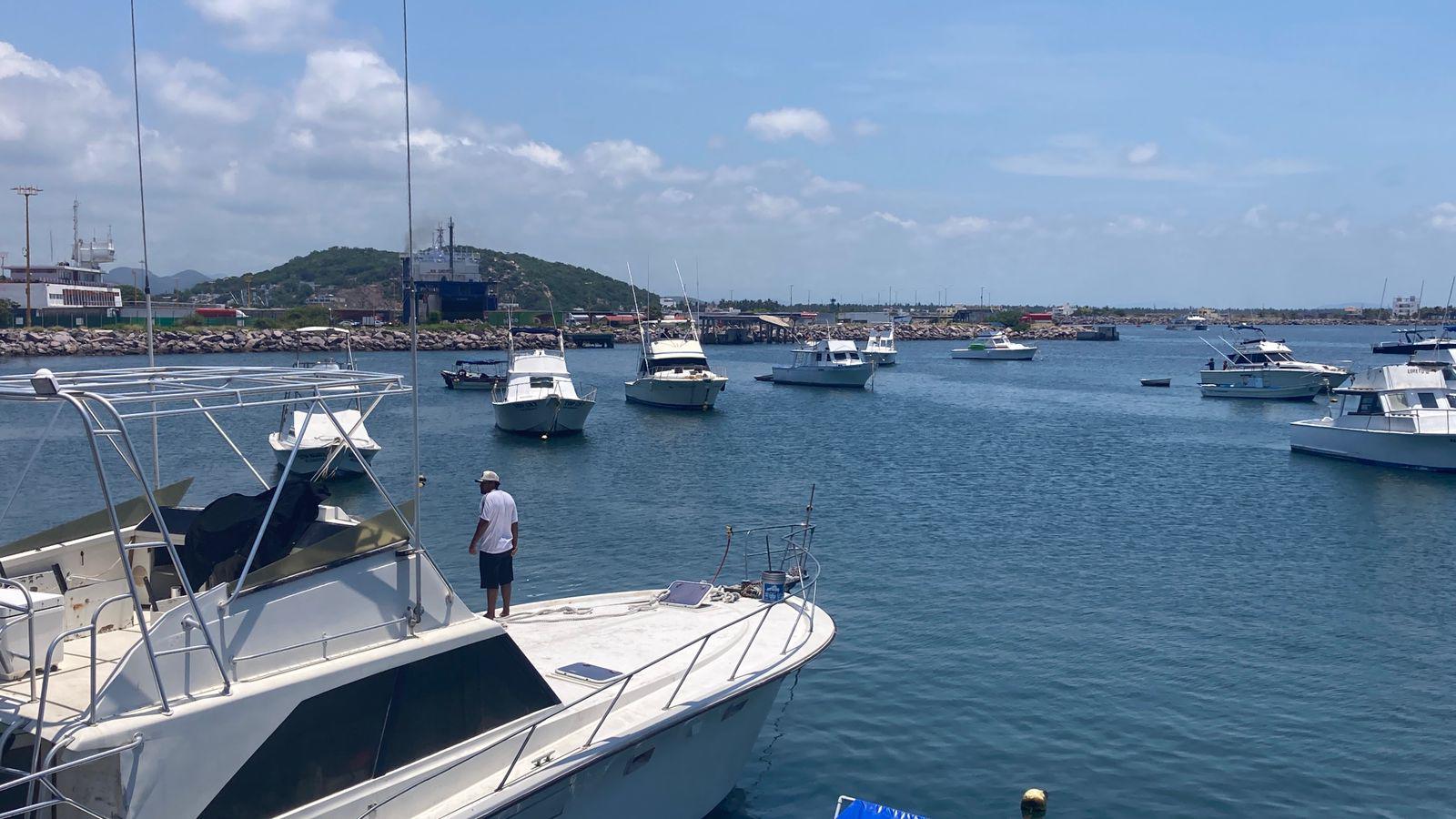 $!Por inseguridad, baja demanda de paseos náuticos y pesca deportiva en Mazatlán